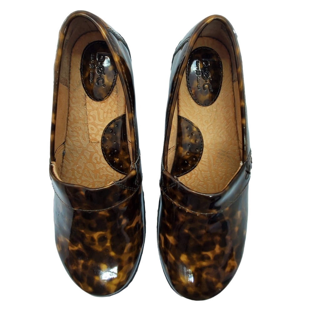B.O.C. Born Concept Howell Closed Back Tortoise Shell Clogs - Picture 3 of 9